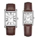 סט שעונים מלבני זוגי Roberto Marino RM2701 + RM1701