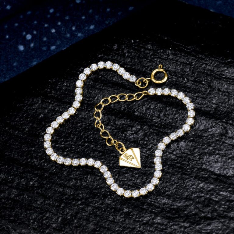 צמיד טניס משובץ Pierre Richardson Prj1142 - תמונה 15