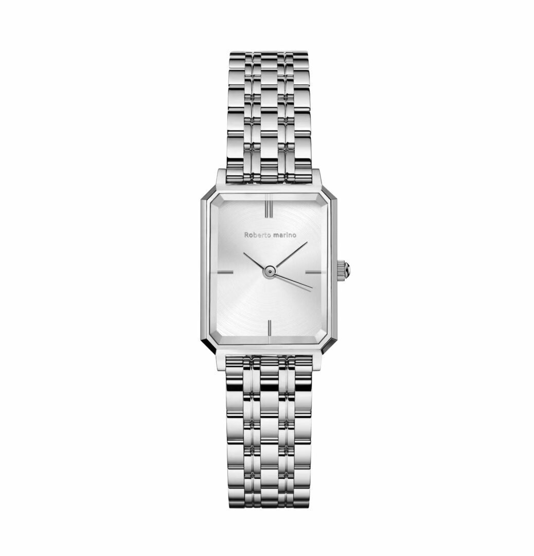 *מכירה מוקדמת* שעון Roberto Marino מלבני לנשים RM1981