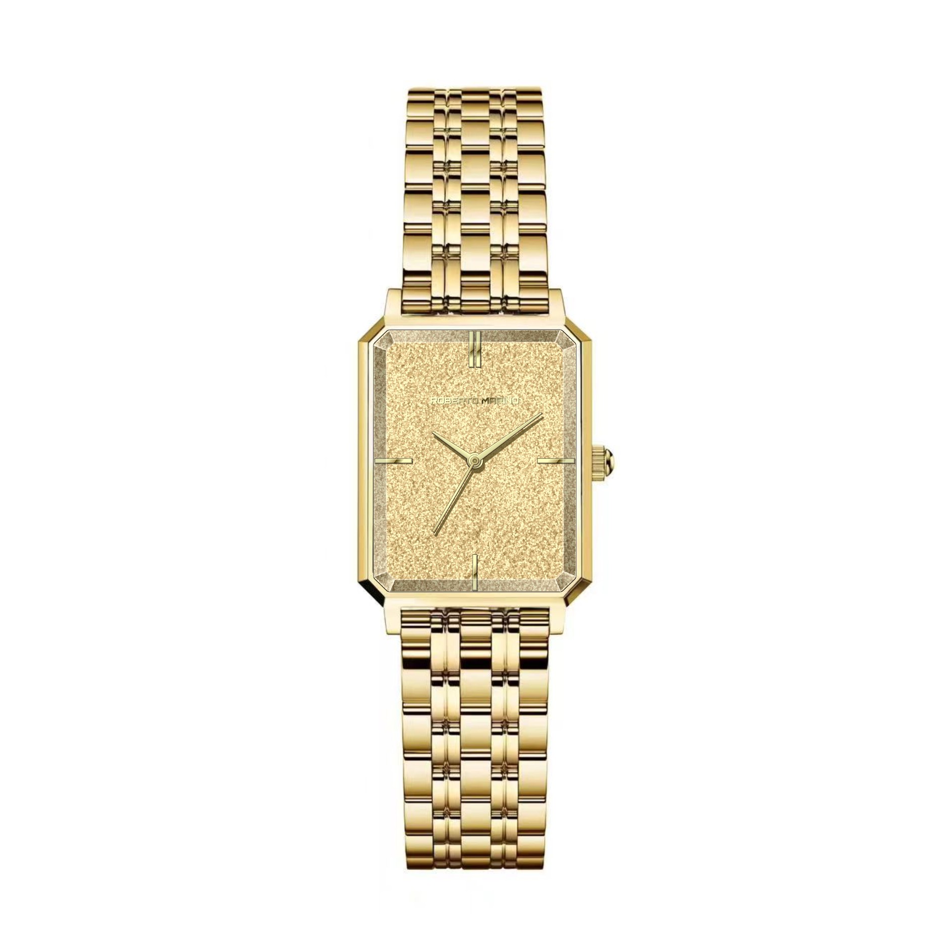 שעון Roberto Marino מלבני לנשים RM1932