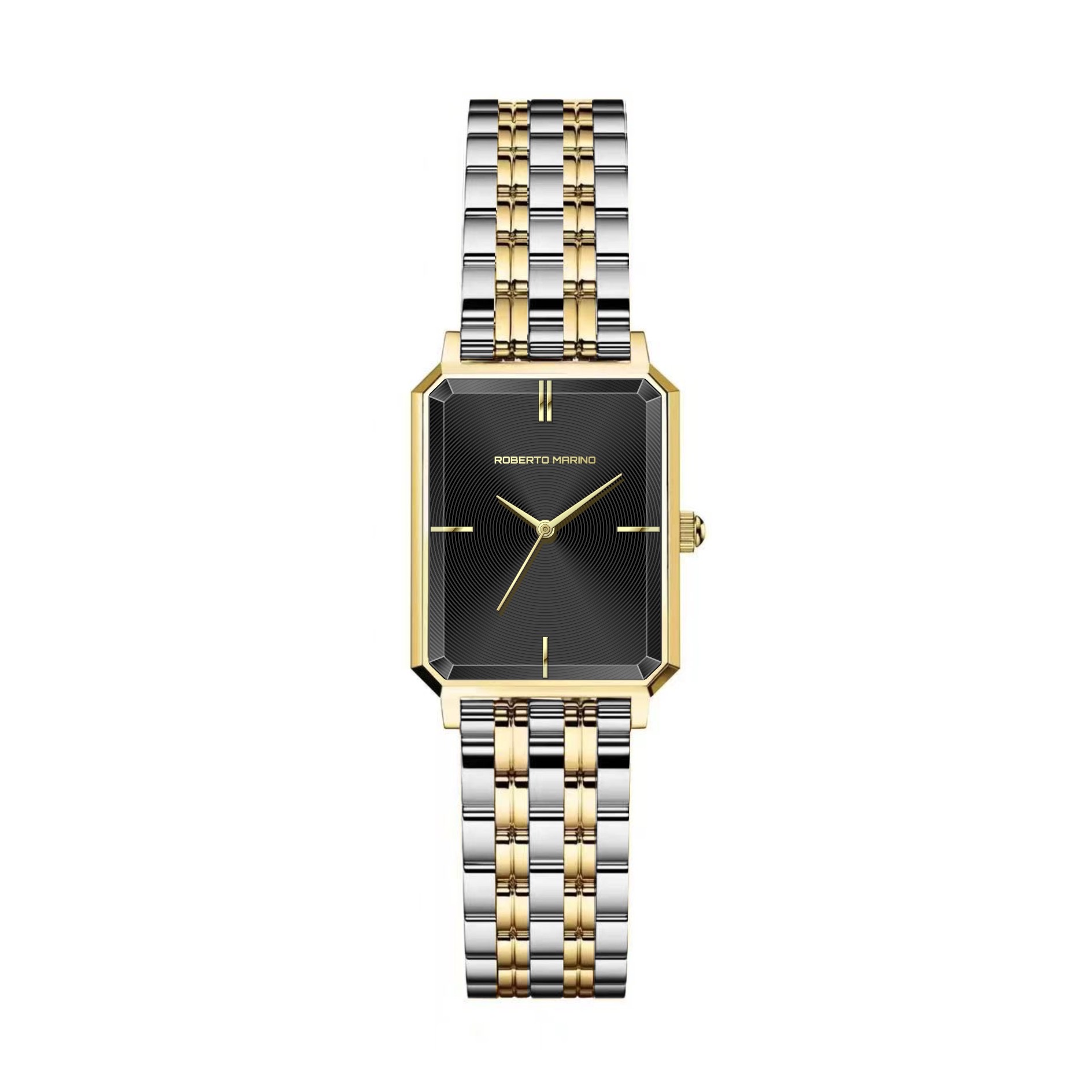 שעון Roberto Marino מלבני לנשים RM1965