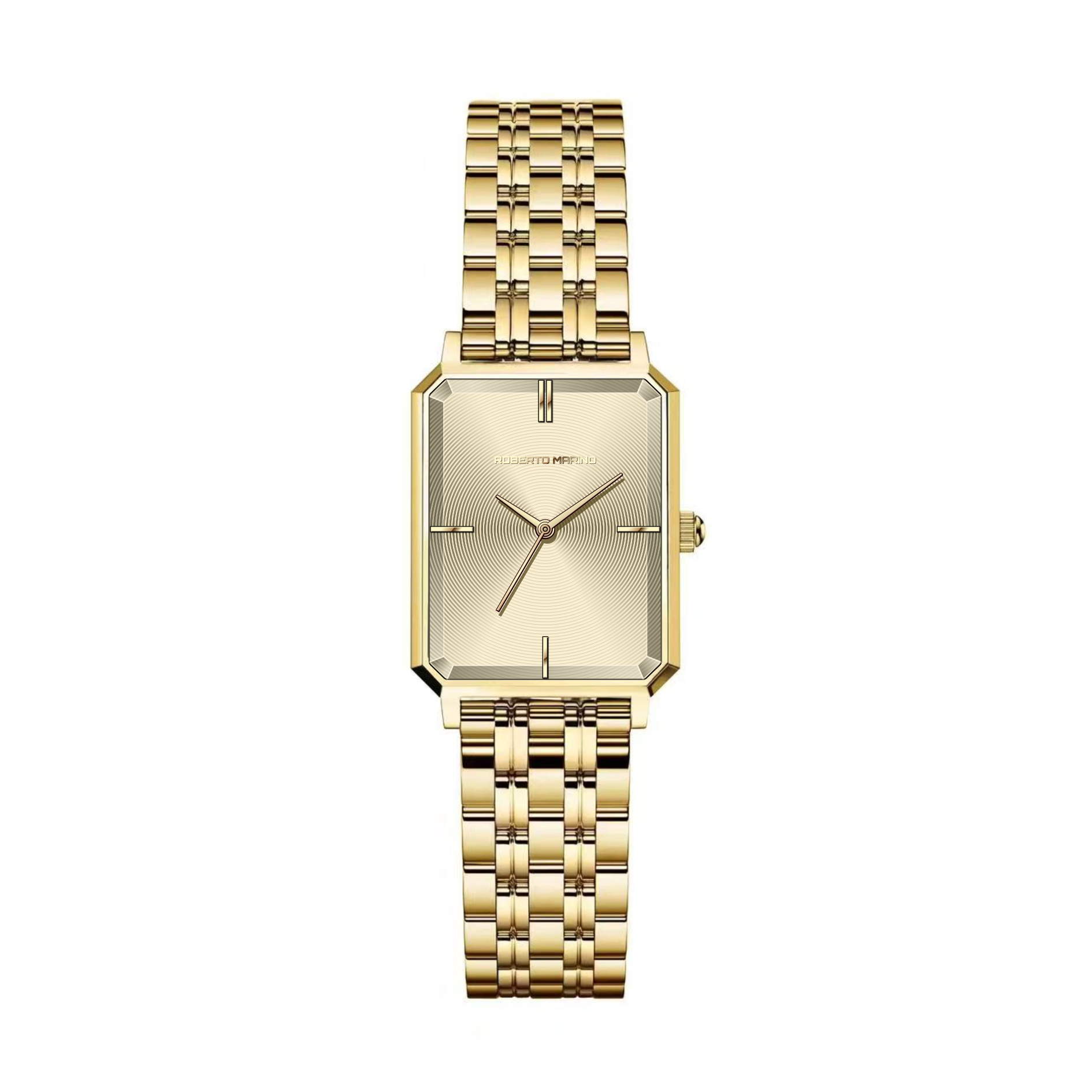 שעון Roberto Marino מלבני לנשים RM1952