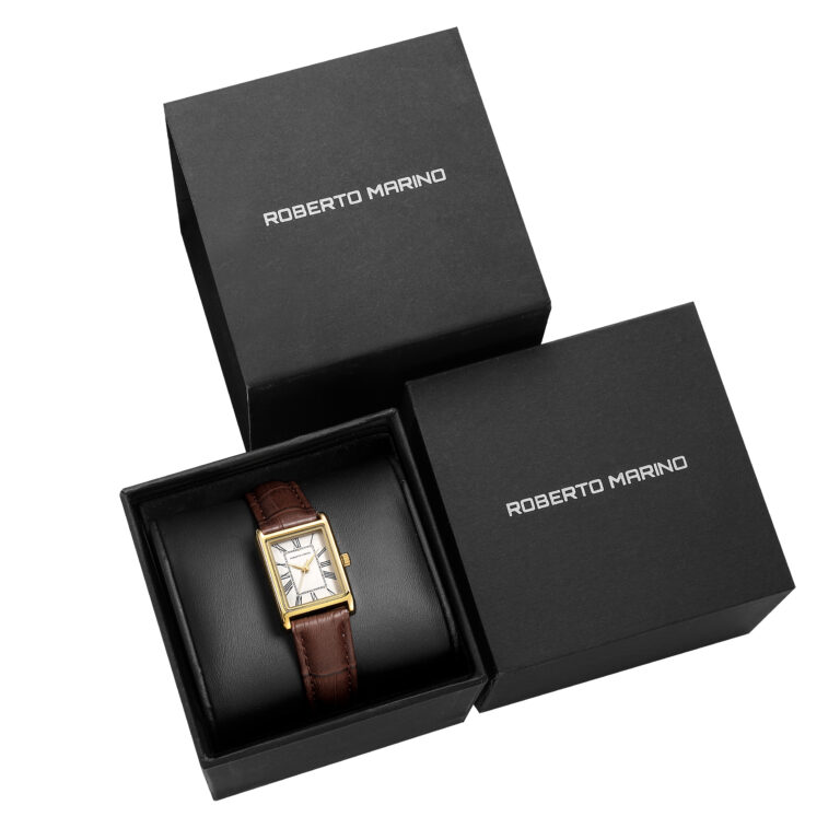שעון Roberto Marino מלבני לנשים RM1702 - תמונה 2
