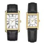 סט שעונים מלבני זוגי Roberto Marino RM2712 + RM1712