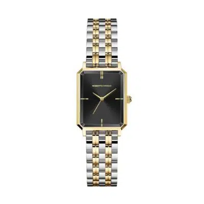 שעון Roberto Marino מלבני לנשים RM1965