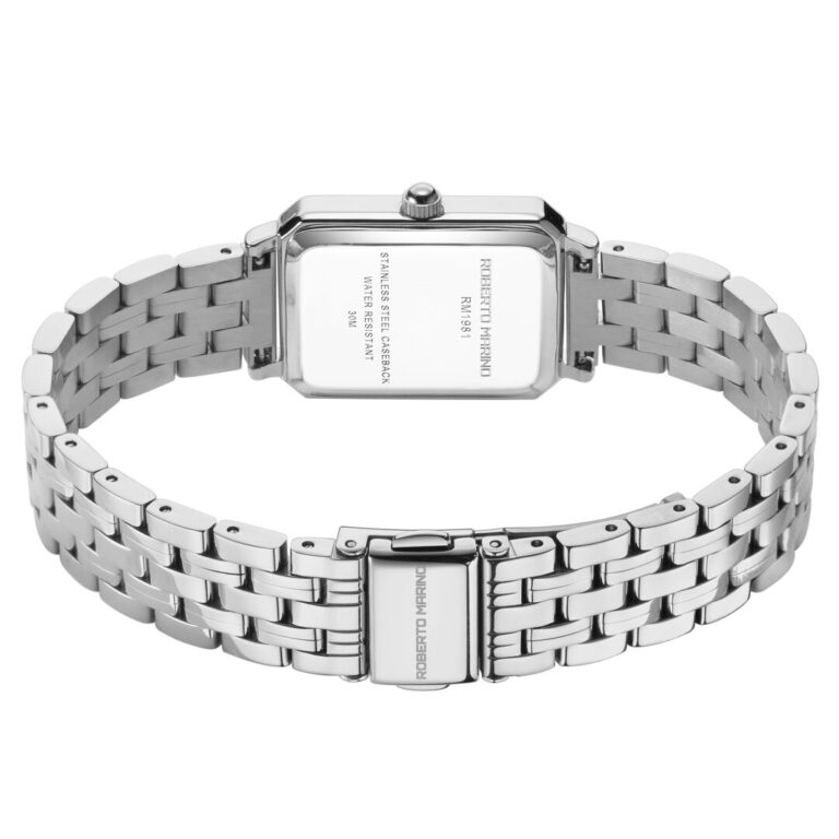 שעון Roberto Marino מלבני לנשים RM1981 - תמונה 9