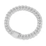 צמיד גולן קובאני משובץ בגוון כסף