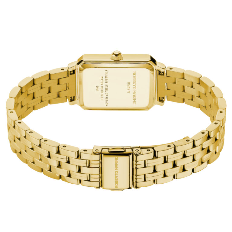 שעון Roberto Marino מלבני לנשים RM1972 - תמונה 5