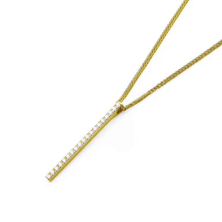 שרשרת בר משובצת לנשים Pierre Richardson Prj9112 - תמונה 3