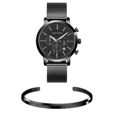 סט שעון וצמיד לגבר RM3424 + Prj1124