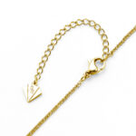 שרשרת לב משובצת לנשים Pierre Richardson Prj9222 - תמונה 5