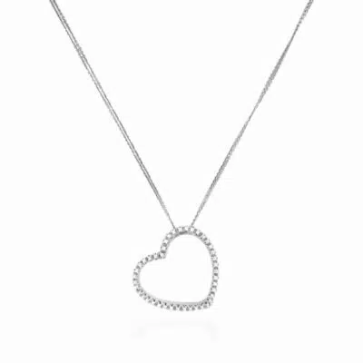 שרשרת ״לב הים״ בגוון כסף