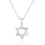 שרשרת מגן דוד בגוון כסף - תמונה 4