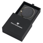 סט שעון וצמיד טניס משובץ לנשים RM1702 + Prj1142 - תמונה 4