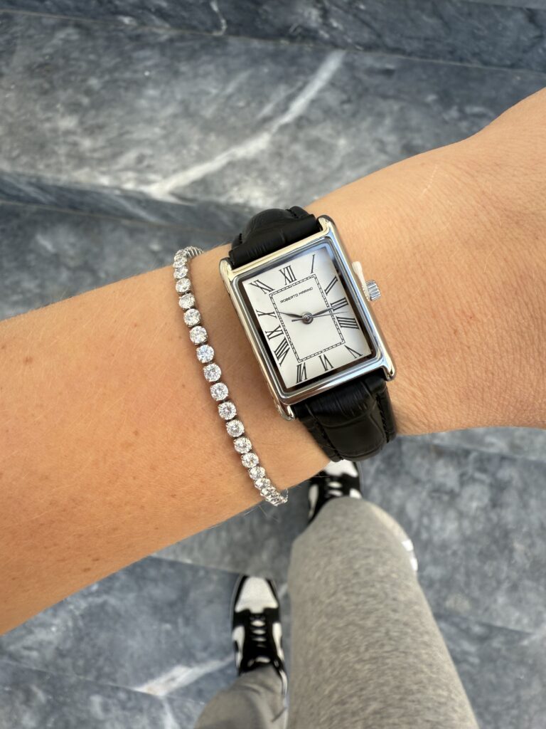 שעון Roberto Marino מלבני לנשים RM1711 - תמונה 3