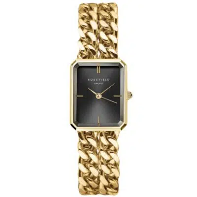 שעון גורמט Rosefield מלבני לנשים SBGSG-O77