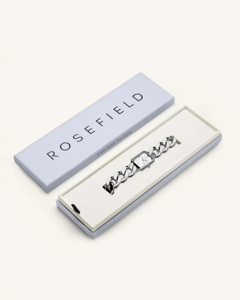 שעון גורמט Rosefield מלבני לנשים SWSSS-O56 - תמונה 2