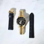 שעון Maserati לגבר משובץ ביהלומים R8823140012 מגיע עם רצועת עור מתנה - תמונה 5