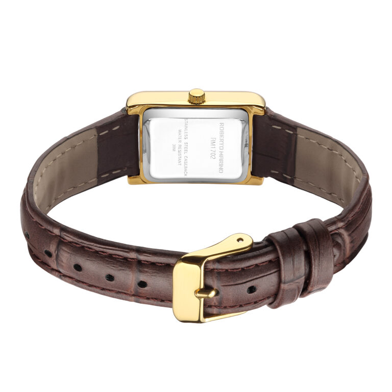 שעון Roberto Marino מלבני לנשים RM1702 - תמונה 6