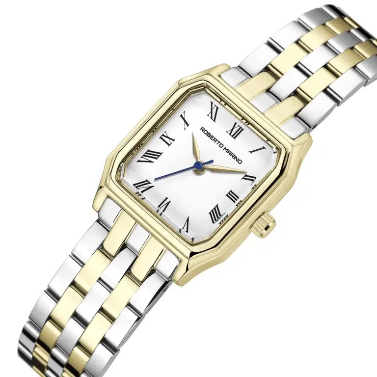 שעון Roberto Marino מלבני לנשים RM1395 - תמונה 3