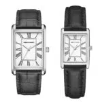 סט שעונים מלבני זוגי Roberto Marino RM2711 + RM1711