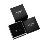 עגילי מגן דוד בגוון זהב - תמונה 2